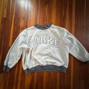 Gray PARKE Women's Sweatshirt